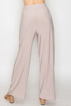 Metal Trim Slinky Wide Pant