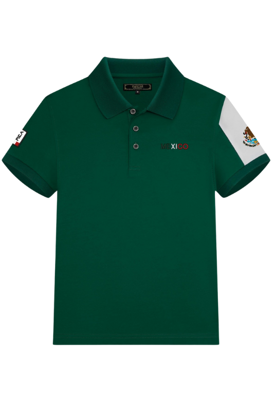 Mexico Embroidered S/S Polo