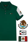 Mexico Embroidered S/S Polo