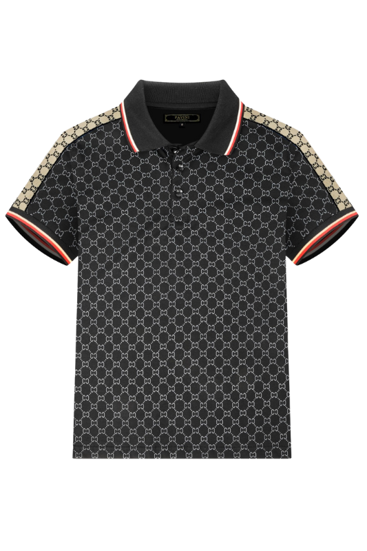 All Over CC Print & Trim Polo
