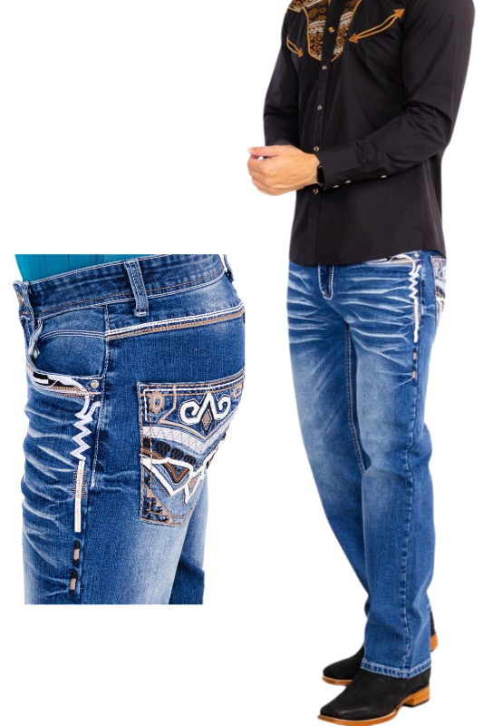 Rodeo Stich Detail Denim Jean