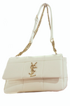 Logo "YI" Square Quilted Crossbody