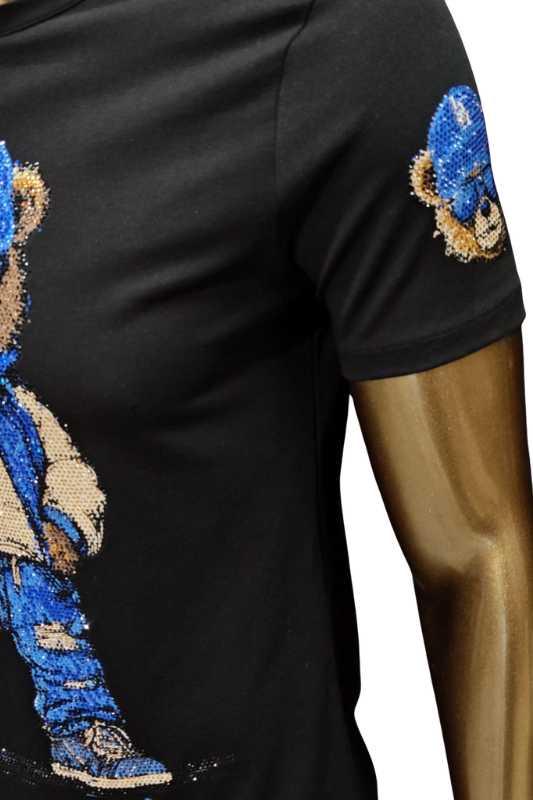 LA Street Bear Crystal Tee
