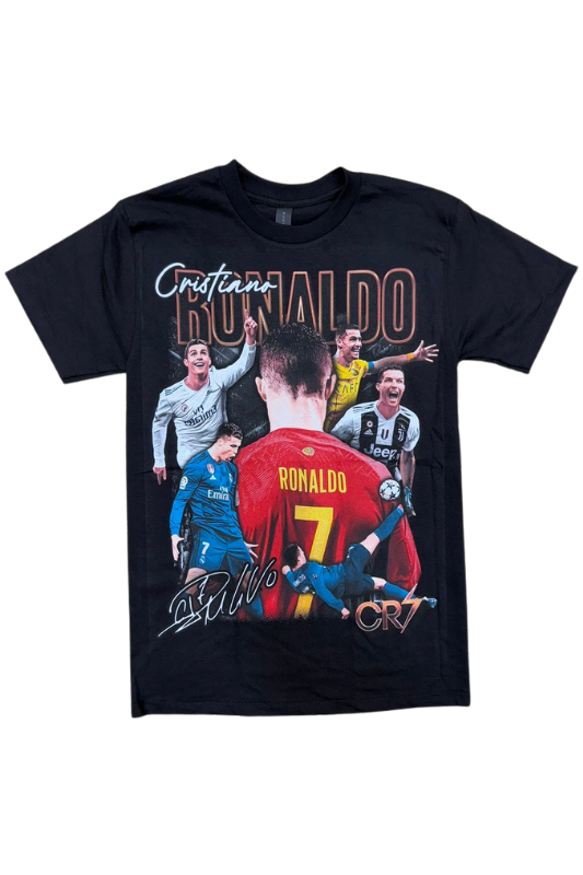 Ronaldo Multi Portrait Graphic Tee