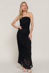 Mesh Tube Long Dress