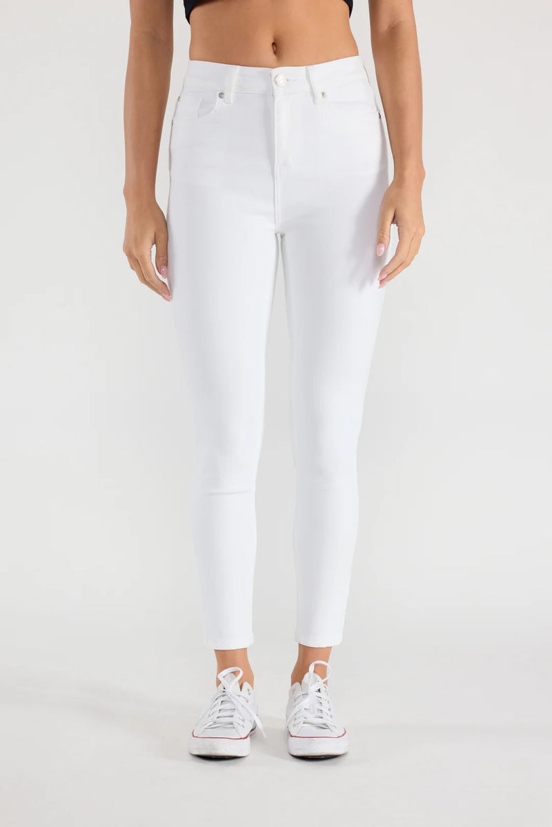 High Rise Ankle Skinny Jean