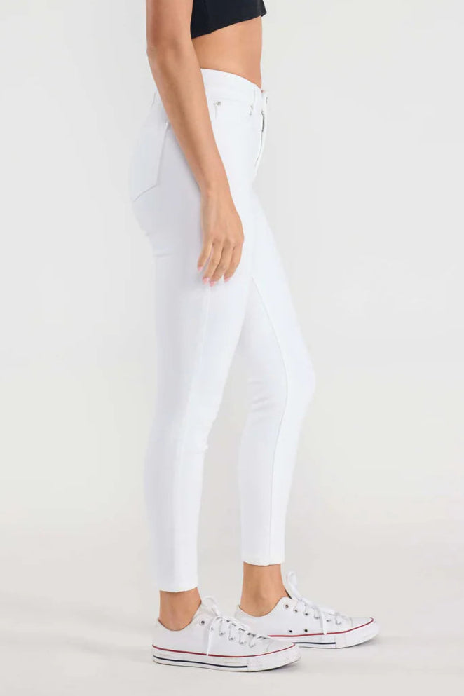 High Rise Ankle Skinny Jean