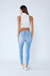 Basic High Rise Ankle Skinny
