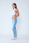 Basic High Rise Ankle Skinny