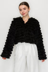 Faux Fur Shag L/S Jacket
