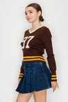 97 V-Neck Copped Sweater