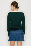 97 V-Neck Copped Sweater