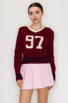 97 V-Neck Copped Sweater
