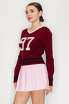 97 V-Neck Copped Sweater