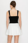 Lace Trim Coquette Bodysuit