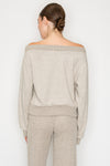 Soft Rib L/S Off Shoulder Top