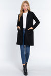 Suede Longline Blazer
