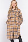 Plaid Jacquard Long Flannel