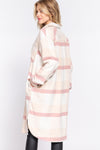 Plaid Jacquard Long Flannel