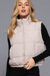 Reversible Padded Fur Vest