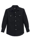 Long Sleeve Western Style Button Up