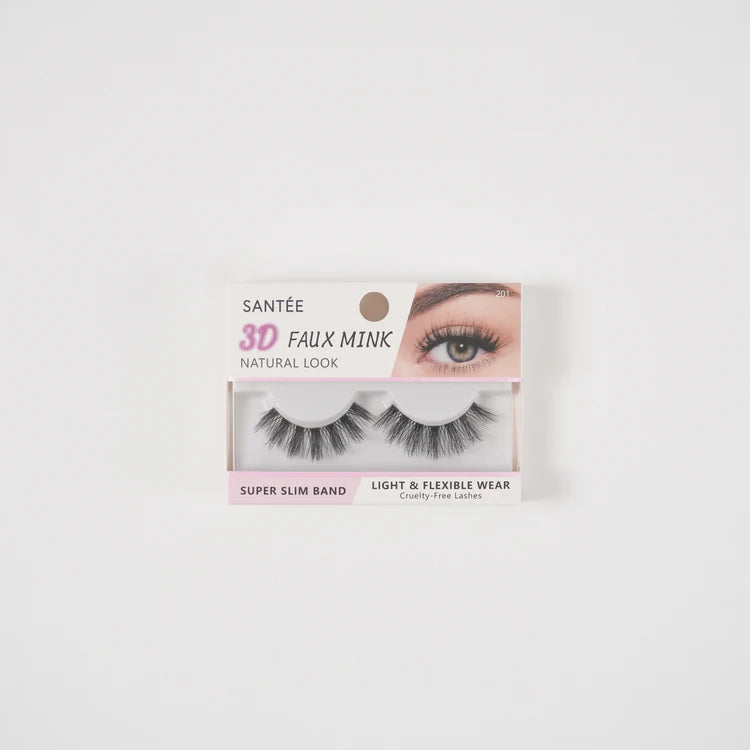 Santee 3D Faux Mink Natural Lashes LASHD-2