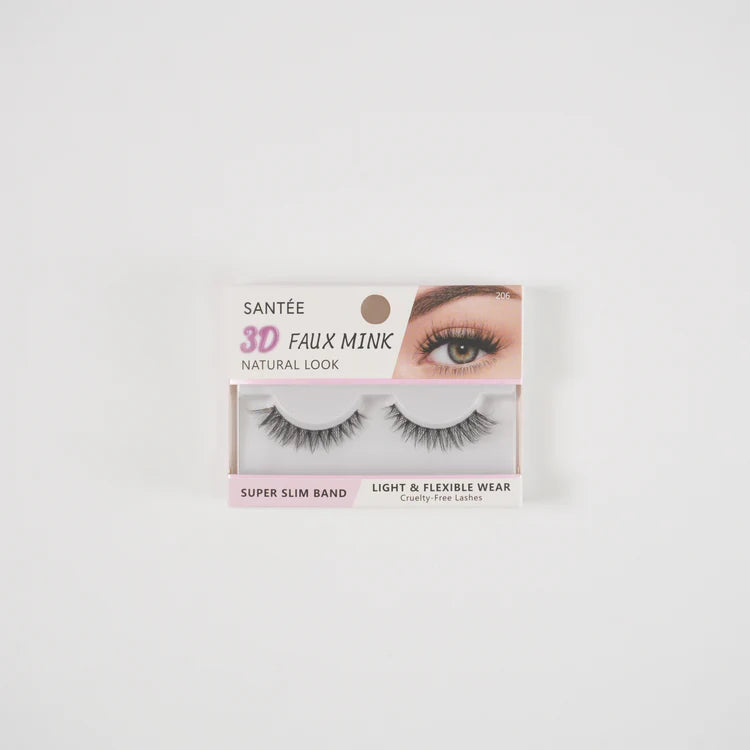 Santee 3D Faux Mink Natural Lashes LASHD-2