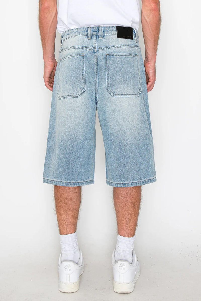 Baggy Fit Denim Shorts