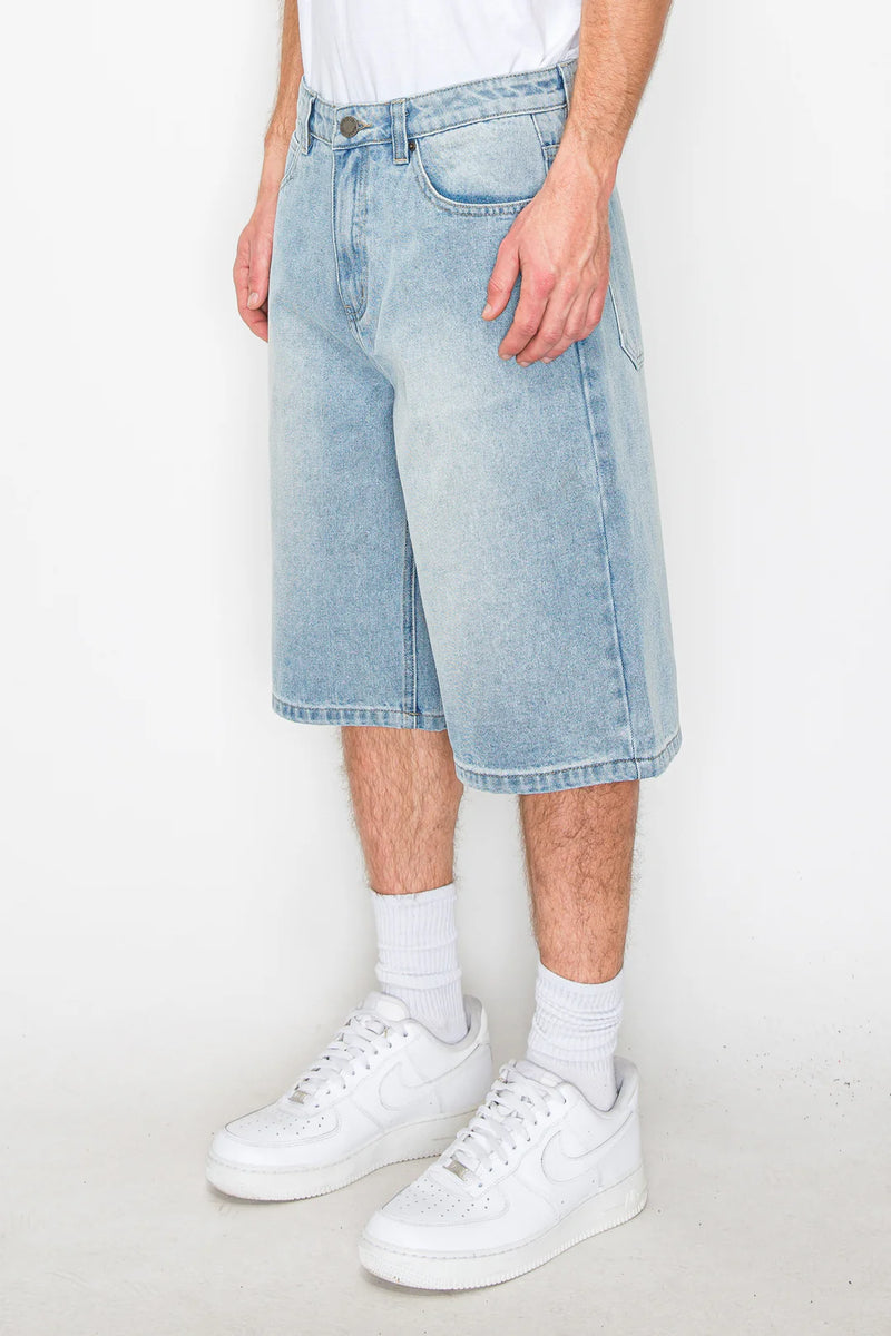 Baggy Fit Denim Shorts