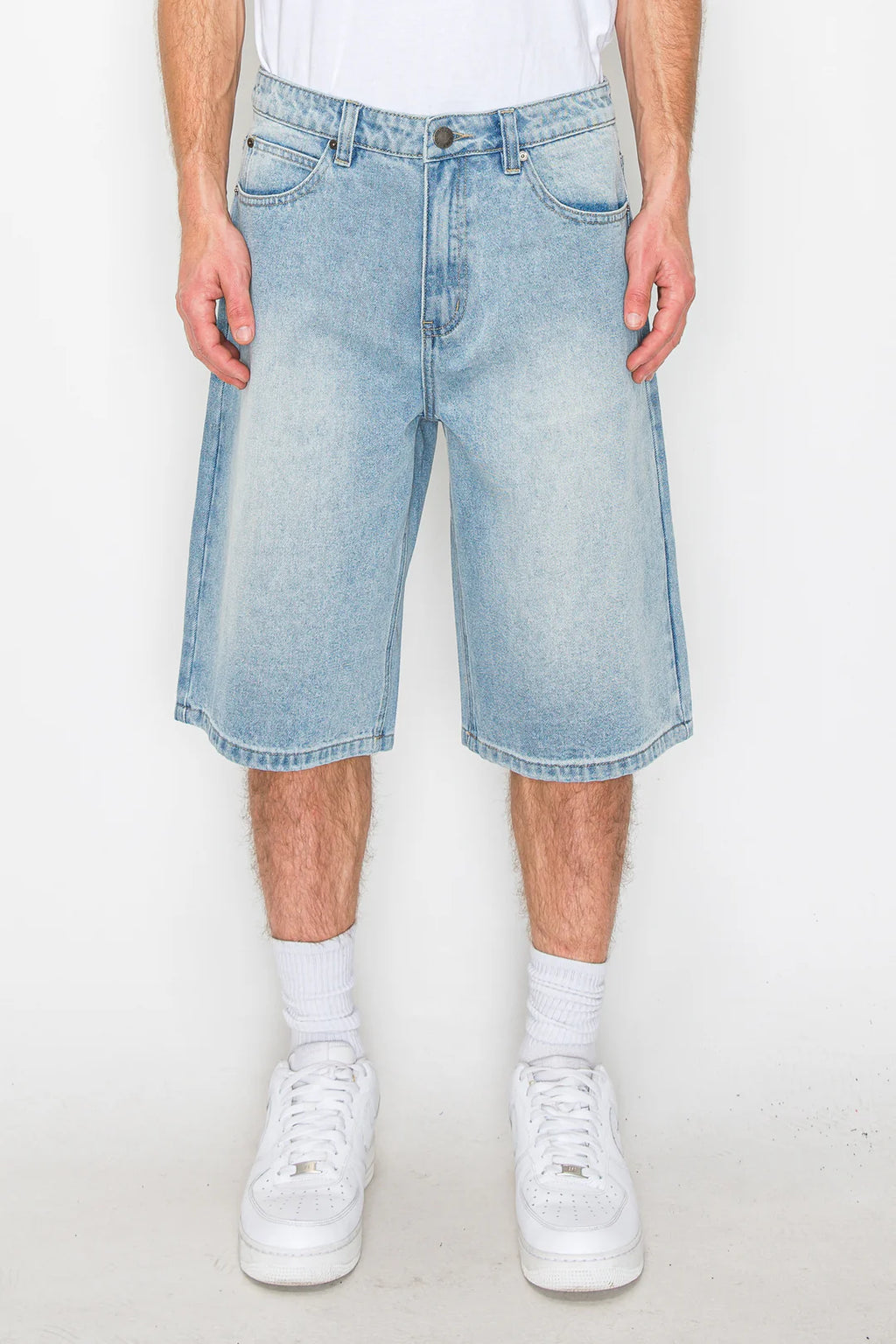 Baggy Fit Denim Shorts