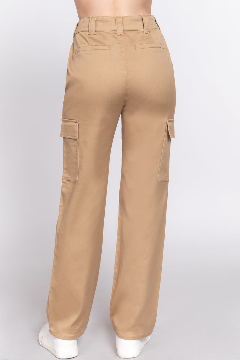 Cargo Pocket Straight Fit Pant