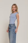 Short Cap Slv. Dbl Layer Bodysuit