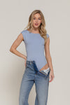 Short Cap Slv. Dbl Layer Bodysuit
