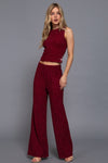 Sleeveless Sparkle Crew Neck Top