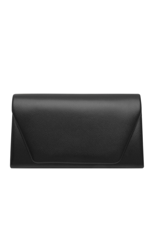 Smooth Flap Clutch Bag