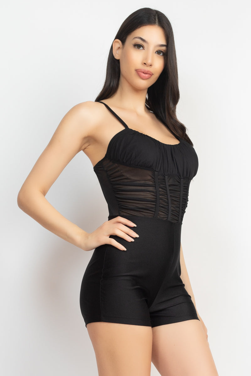 Corset Bodycon Tank Romper