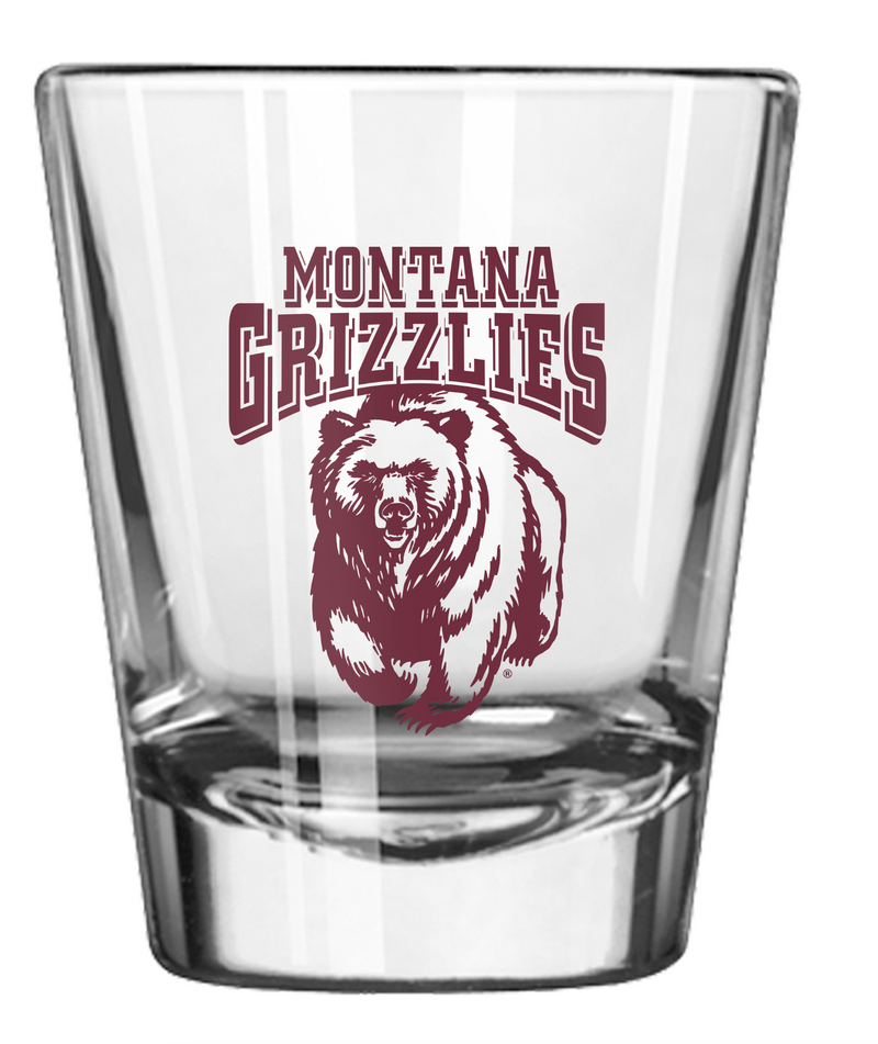 Montana Grizzlies 2oz Shot Glass