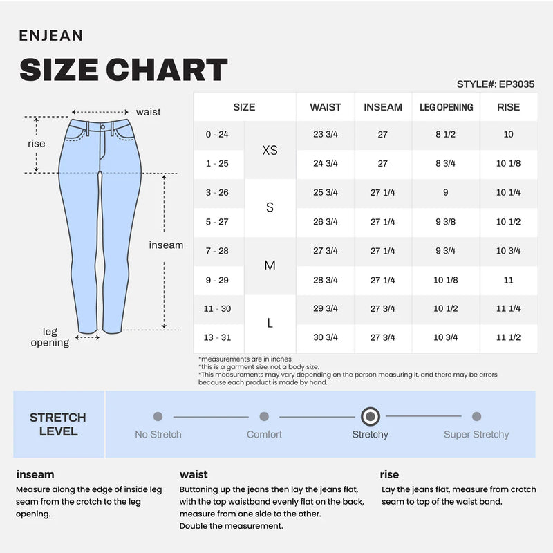 High Rise Ankle Skinny Jean