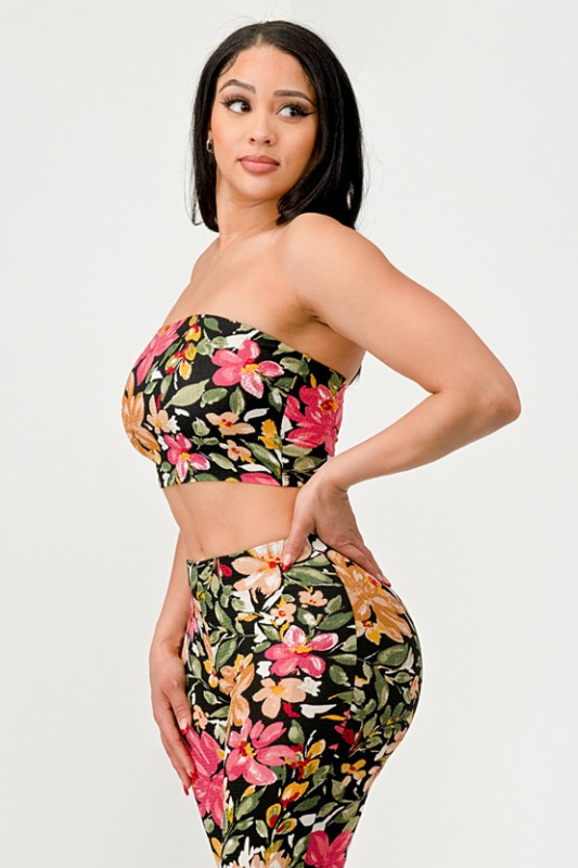 Floral Tube Top