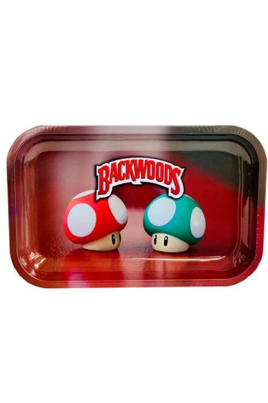 Backwoods Mario Mushroom Small Rolling Tray