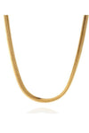 5MM, 24" Herringbone Chain Gold