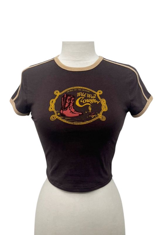 Wild West Cowgirl Graphic Tee