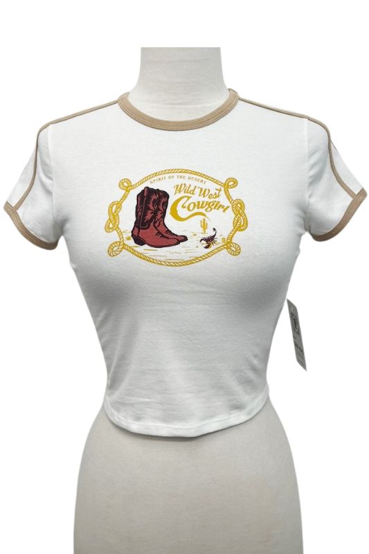 Wild West Cowgirl Graphic Tee