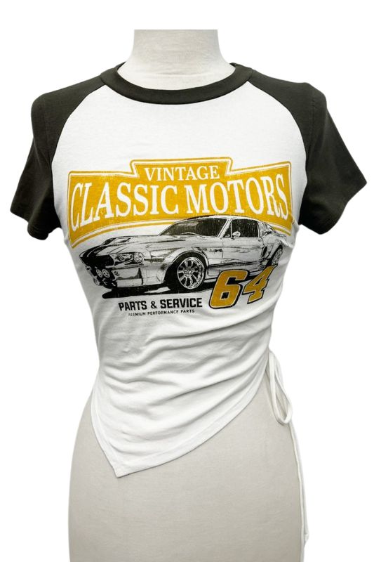 Classic Motors Side Knot Graphic Tee