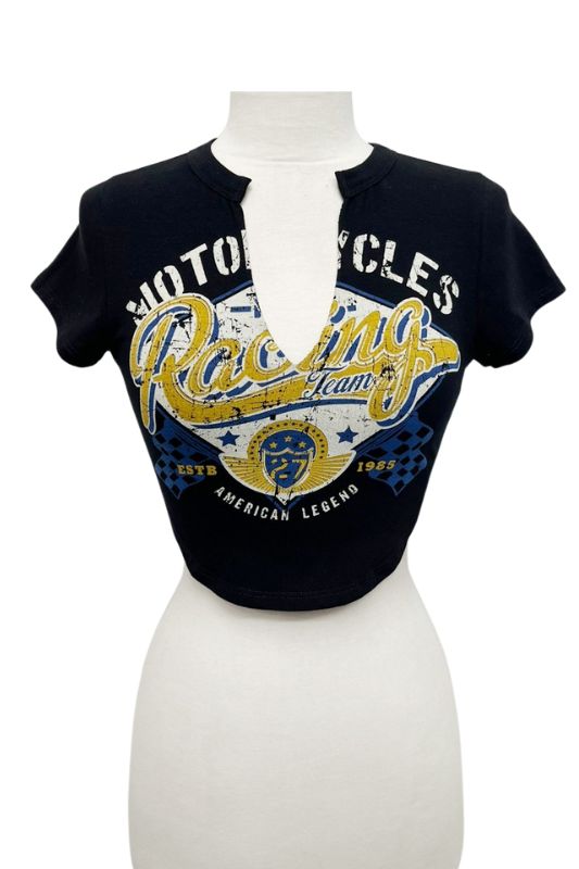 Motorcycle Racing Graphic Tee