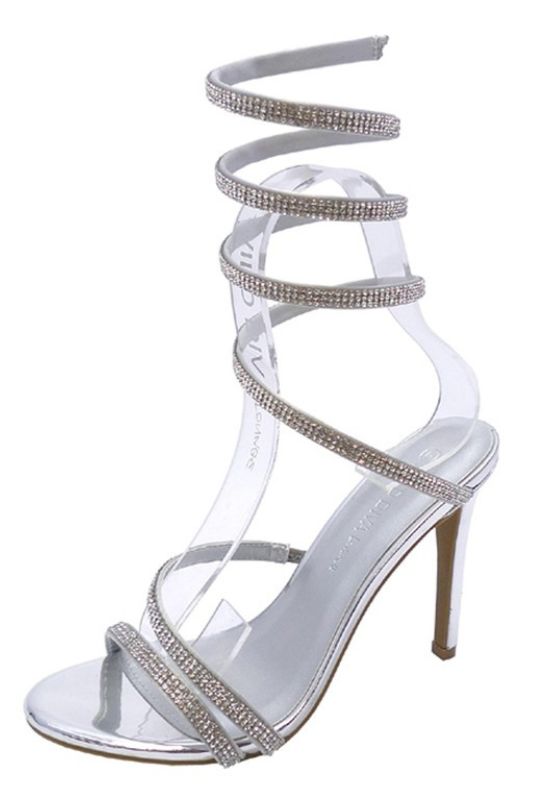 Berlin Rhinestone Wrap Stiletto