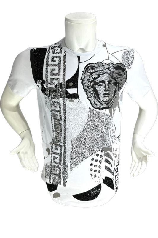 Medusa Greek Pattern T-Shirt