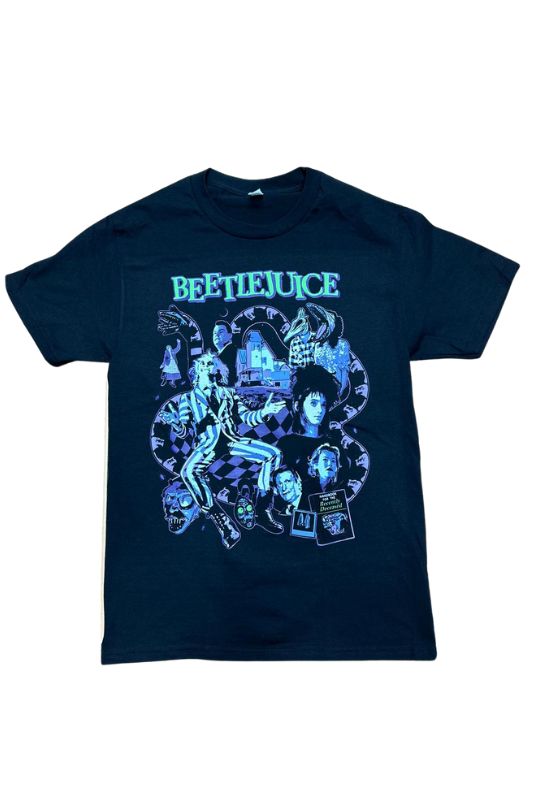 Beetlejuice Characters Graphic Tee