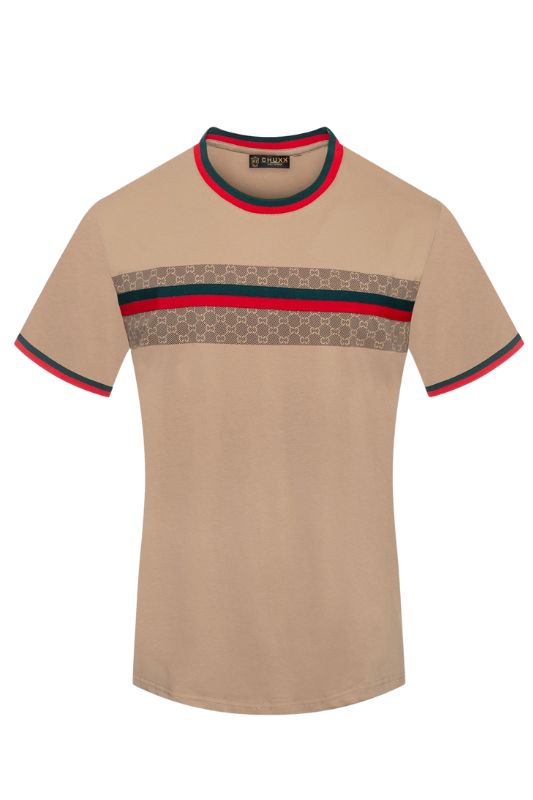 CC Double Stripe Short Sleeve Polo