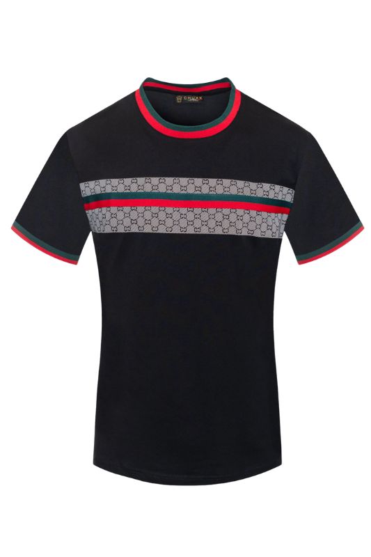 CC Double Stripe Short Sleeve Polo